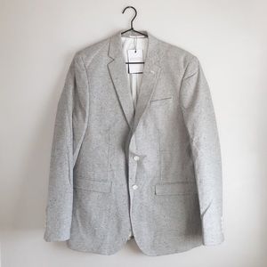 *ASOS Menswear Slim Fit Linen Blend Jacket Size L